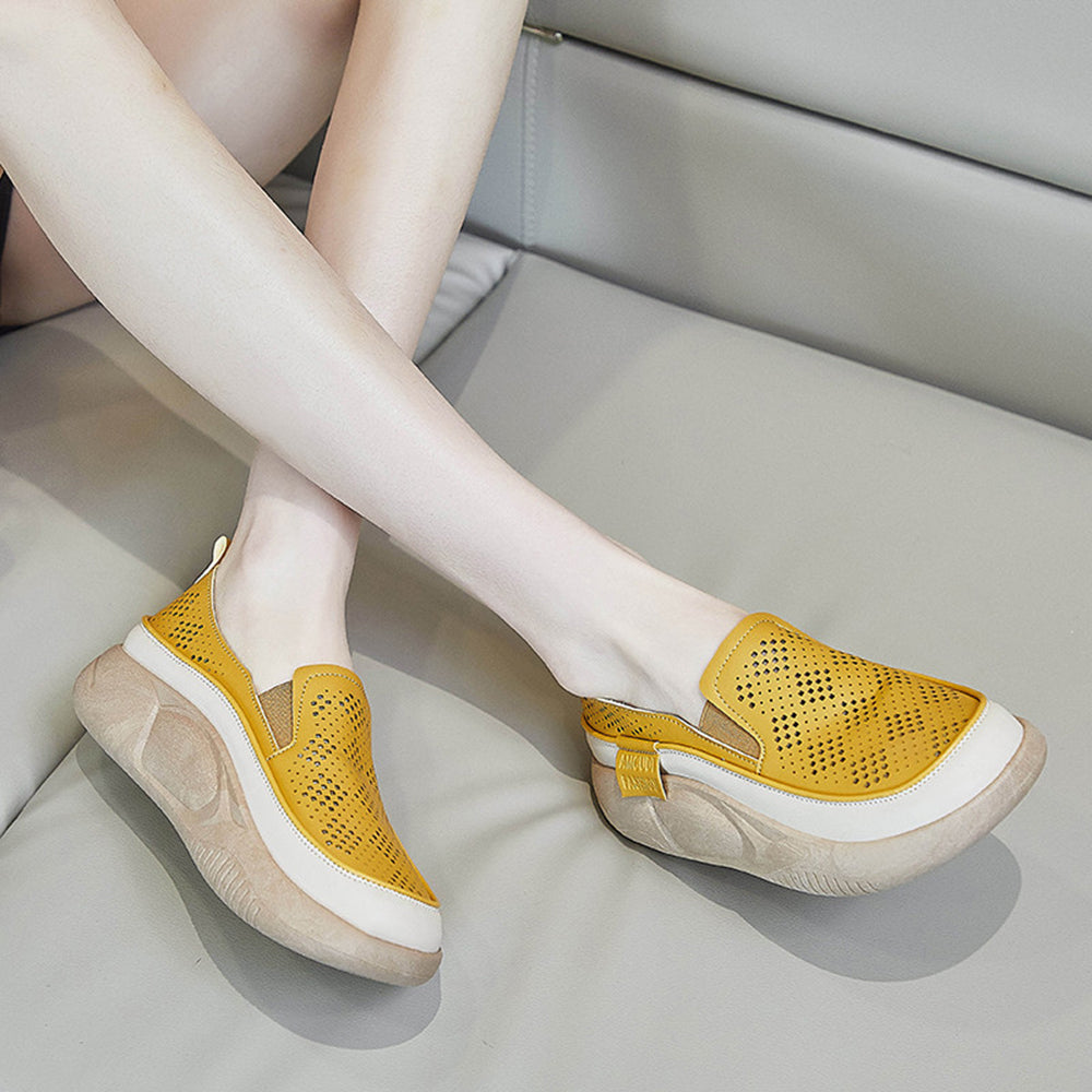 Mirla | Luftig Ortopedisk Slip On Skor-Eva Jonsson