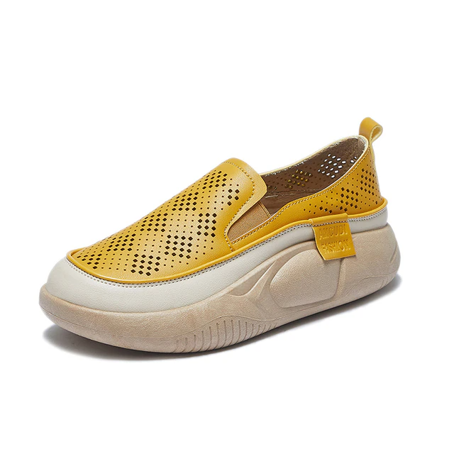 Mirla | Luftig Ortopedisk Slip On Skor-Eva Jonsson