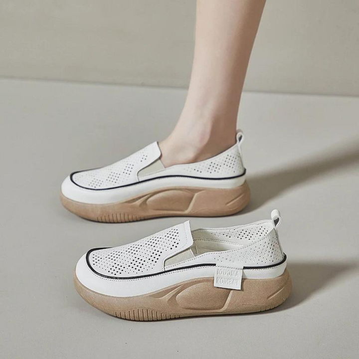 Mirla | Luftig Ortopedisk Slip On Skor-Eva Jonsson
