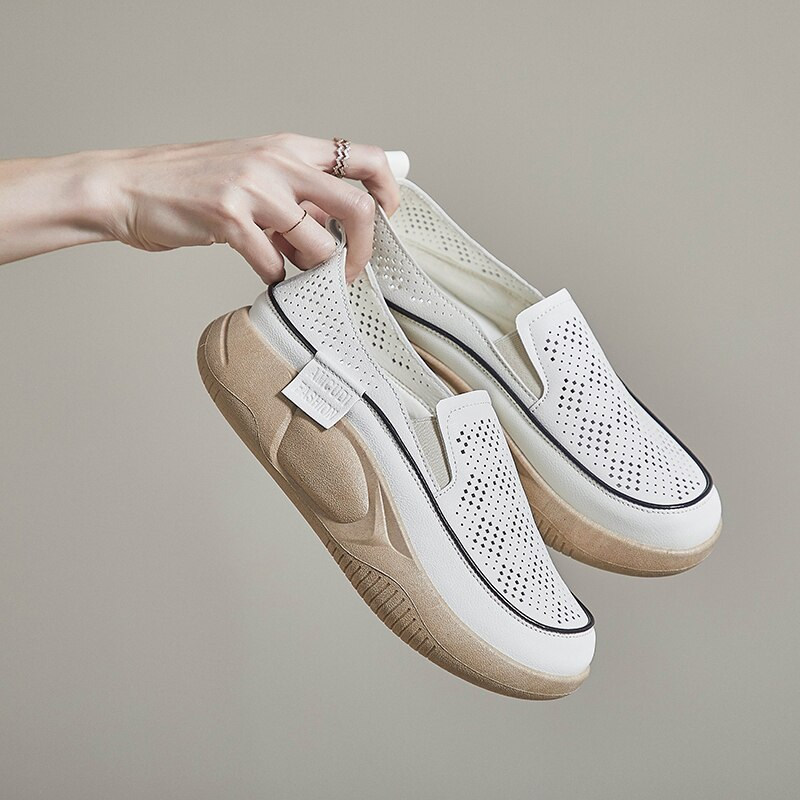 Mirla | Luftig Ortopedisk Slip On Skor-Eva Jonsson