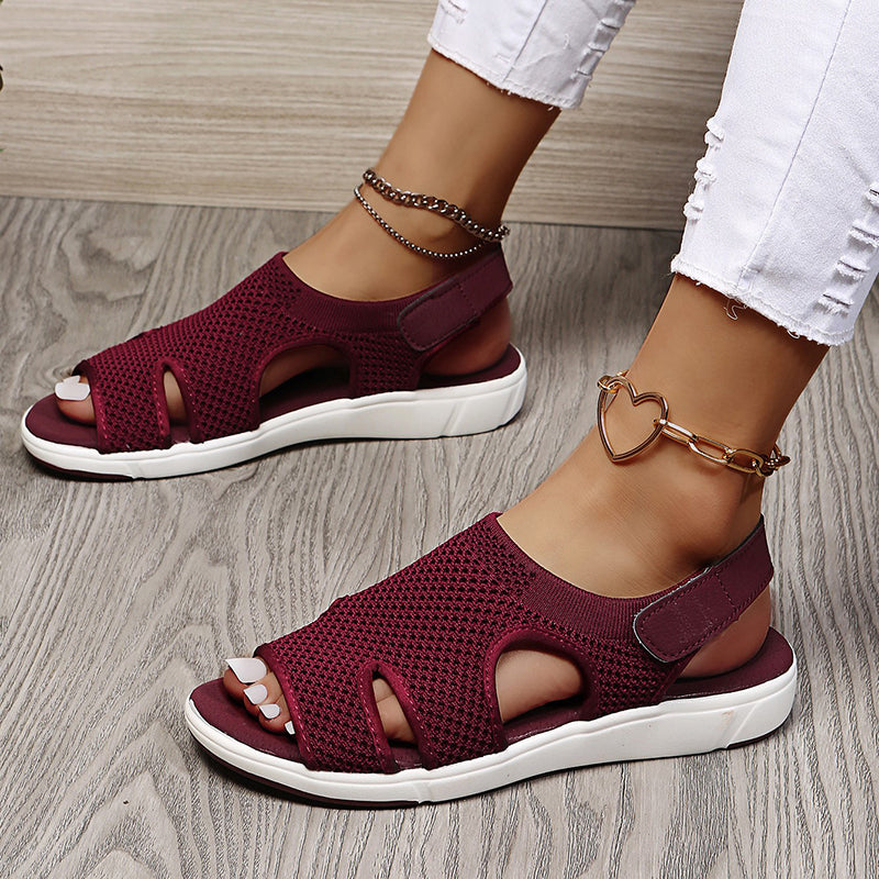 Mirla | Luftiga sandaler med ergonomiskt fotbädd-Eva Jonsson