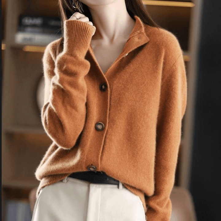 Mirla | Luksuriös Cashmere Kofta-Eva Jonsson