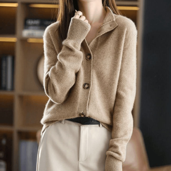 Mirla | Luksuriös Cashmere Kofta-Eva Jonsson