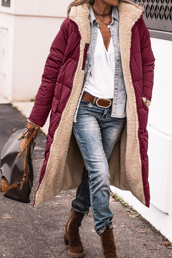 Mirla | Lyx Vänd Sherpa Kappa-Eva Jonsson