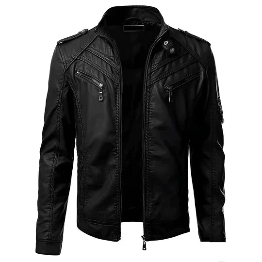 Mirla | Lyx läderjacka för män-Eva Jonsson