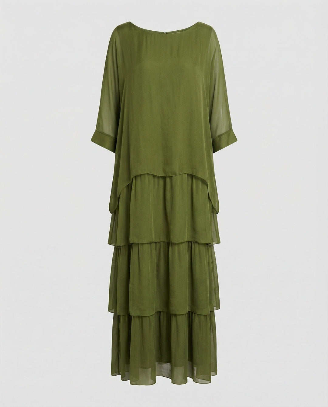 Mirla | Lyxig Elegant Chiffonklänning-Eva Jonsson