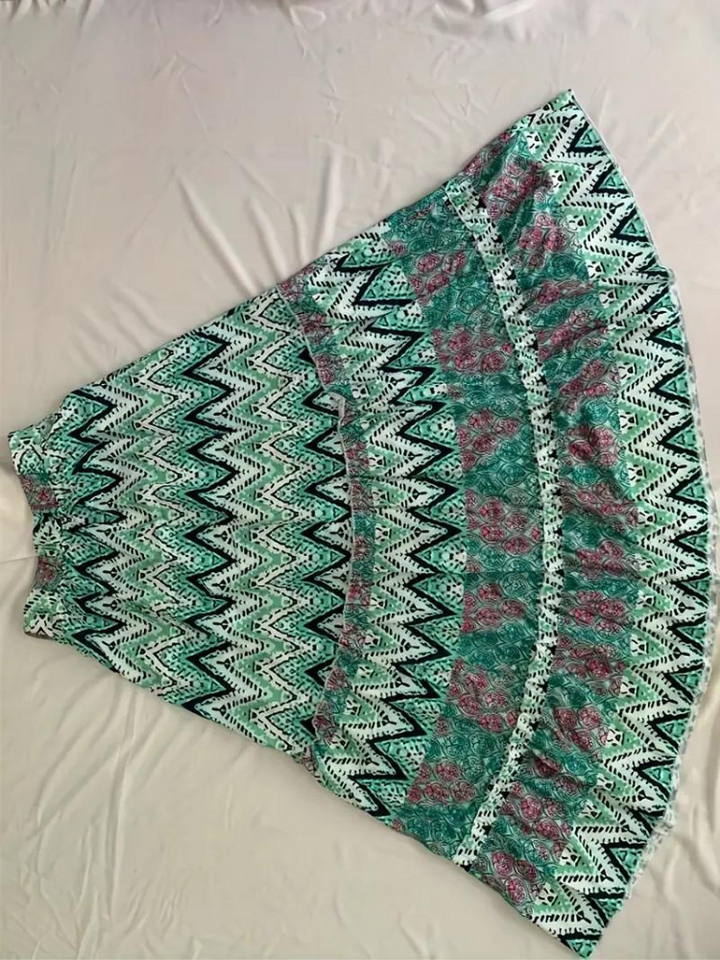Mirla | Maxikjol Färgglad Boho-Rysslingskjol-Eva Jonsson