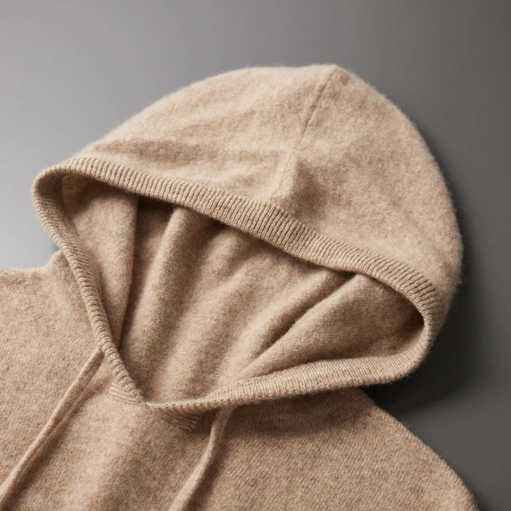 Mirla | Merino Stickad Hoodie-Eva Jonsson