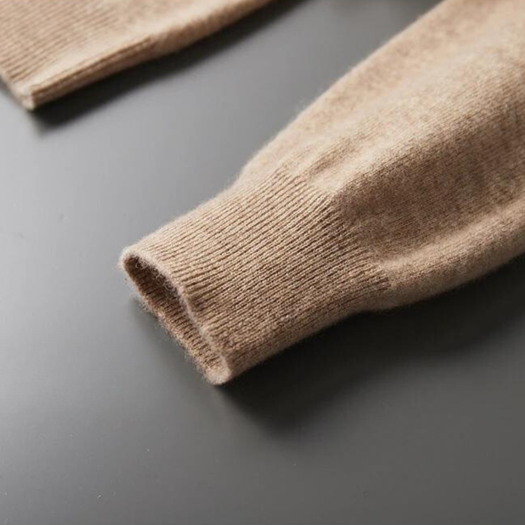 Mirla | Merino Stickad Hoodie-Eva Jonsson