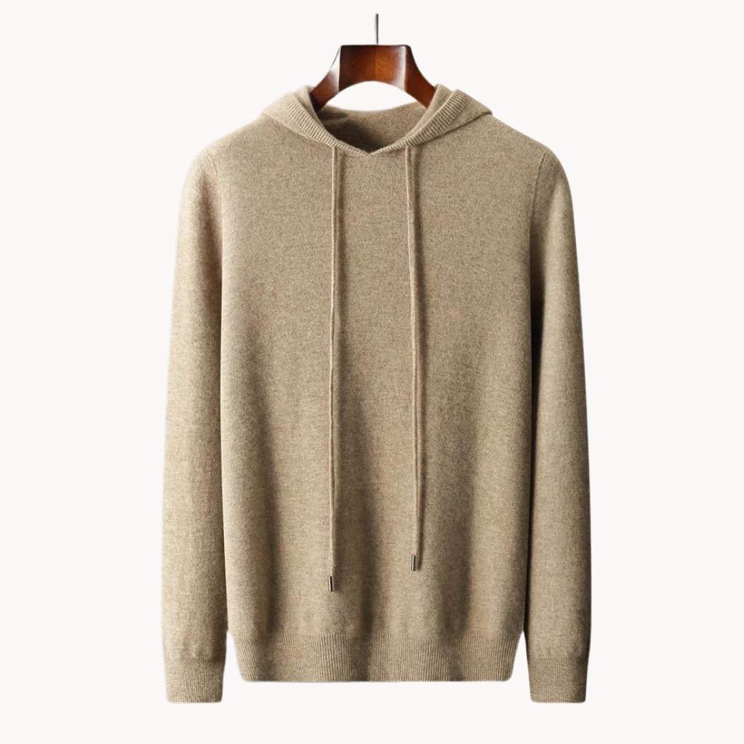 Mirla | Merino Stickad Hoodie-Eva Jonsson