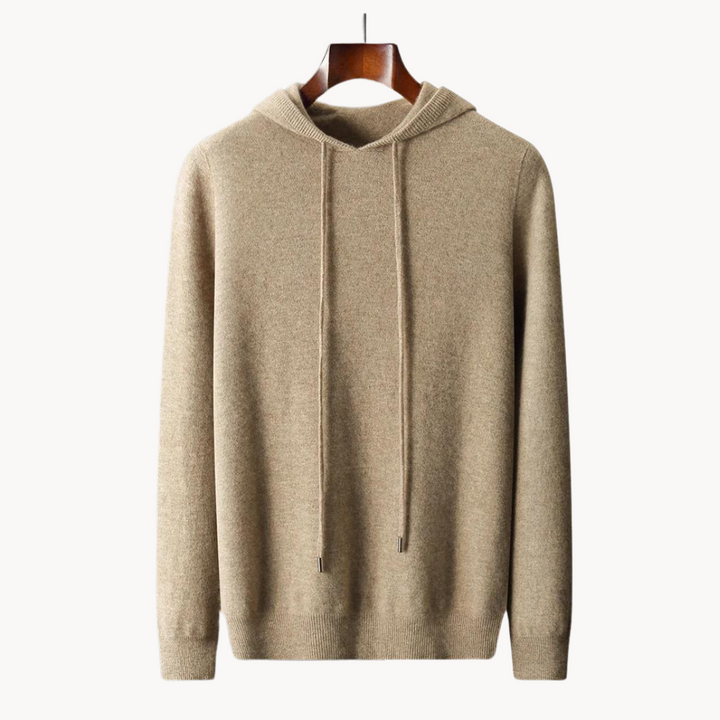 Mirla | Merino Stickad Hoodie-Eva Jonsson