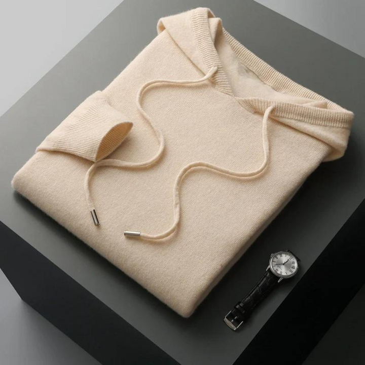 Mirla | Merino Stickad Hoodie-Eva Jonsson