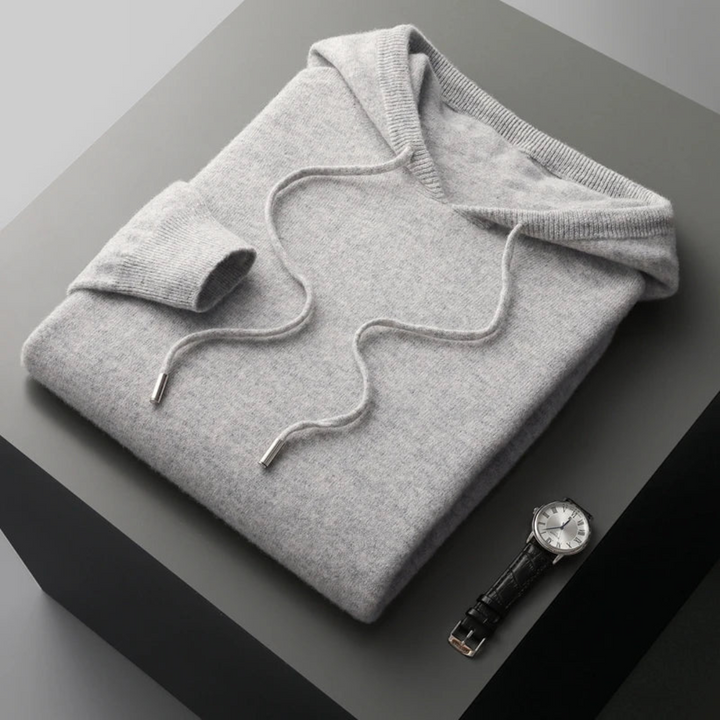 Mirla | Merino Stickad Hoodie-Eva Jonsson