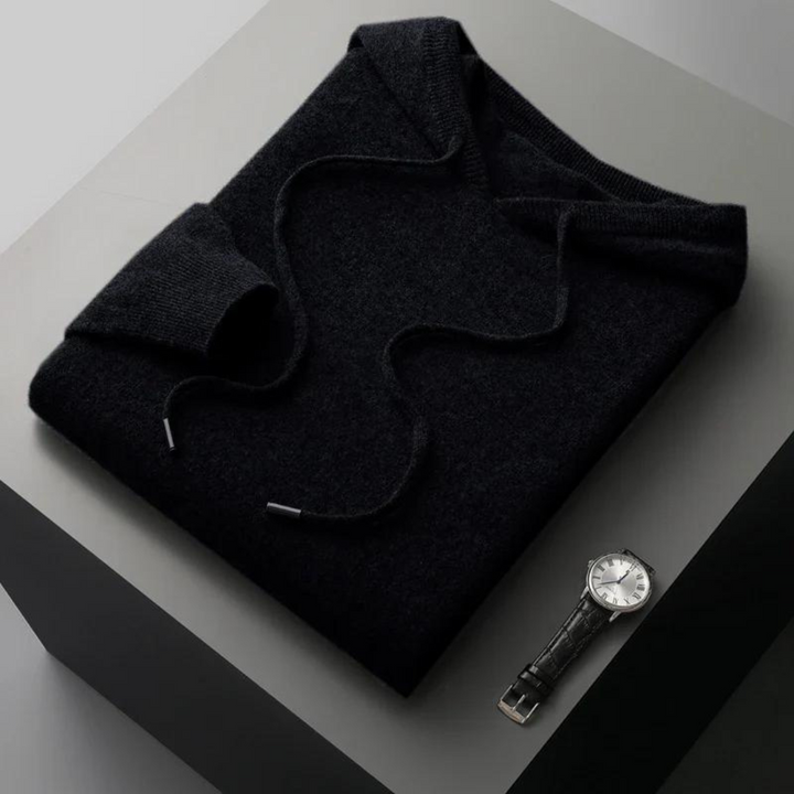 Mirla | Merino Stickad Hoodie-Eva Jonsson