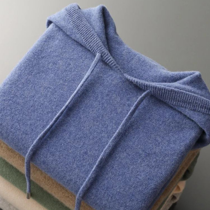 Mirla | Merino Stickad Hoodie-Eva Jonsson