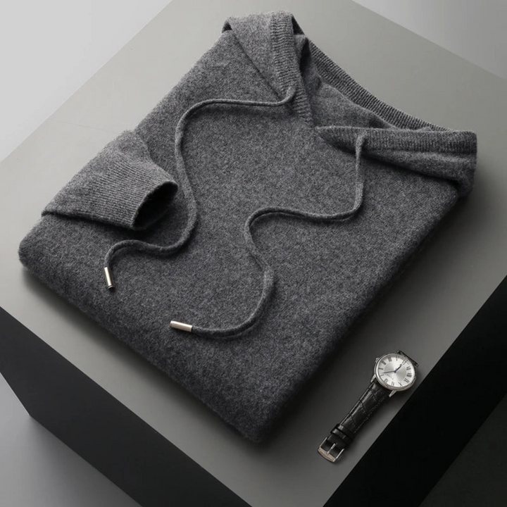 Mirla | Merino Stickad Hoodie-Eva Jonsson