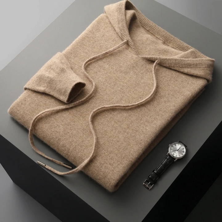 Mirla | Merino Stickad Hoodie-Eva Jonsson