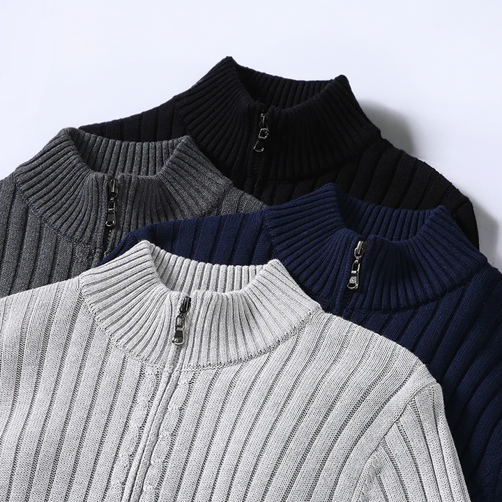 Mirla | Merino Zip-tröja-Eva Jonsson