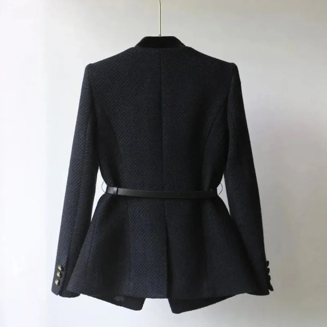 Mirla | Midjad Blazer med Bälte I Midjan-Eva Jonsson
