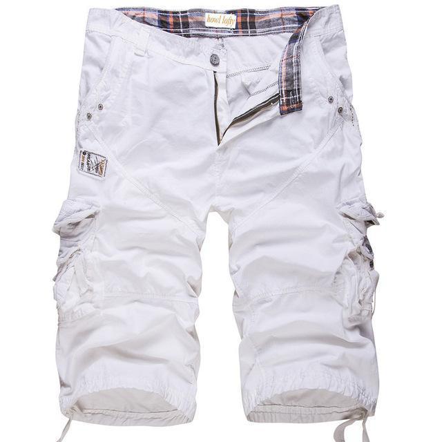 Mirla | Militäriska Cargo Shorts för Herrar-Eva Jonsson