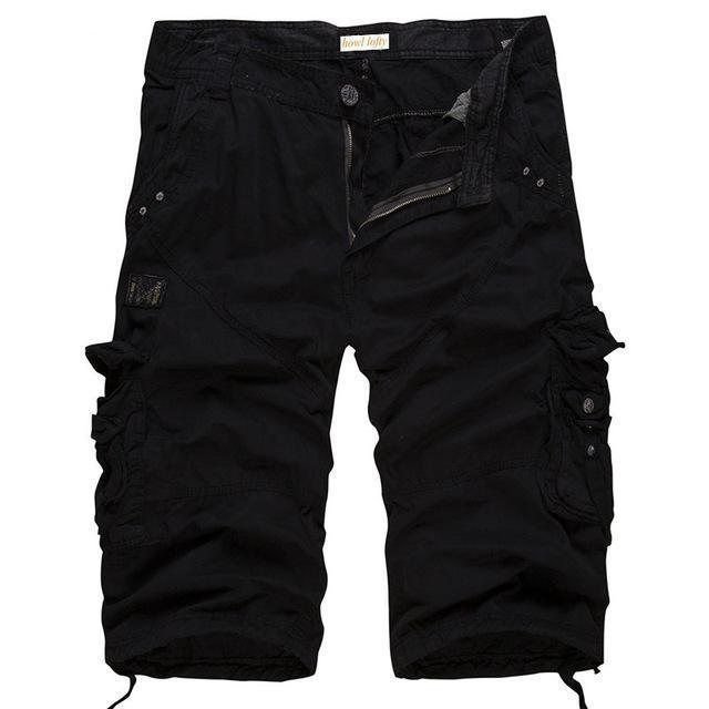Mirla | Militäriska Cargo Shorts för Herrar-Eva Jonsson