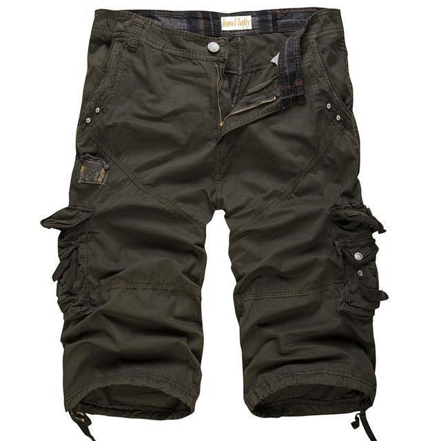 Mirla | Militäriska Cargo Shorts för Herrar-Eva Jonsson