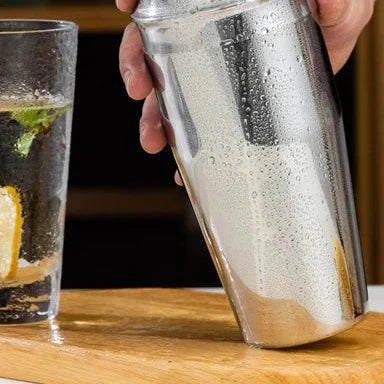 Mirla | MixArt Metallisk Barset | Elegant Cocktail- och Bartender-set | Perfekta drycker gjort enkelt-Eva Jonsson