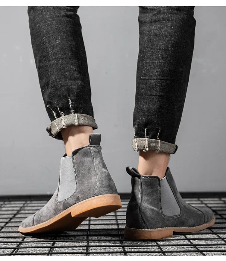 Mirla | Mocka Chelsea Boots för Herrar Stilig & Hållbar-Eva Jonsson