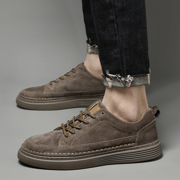 Mirla | Mocka Låg Top Sneaker-Eva Jonsson