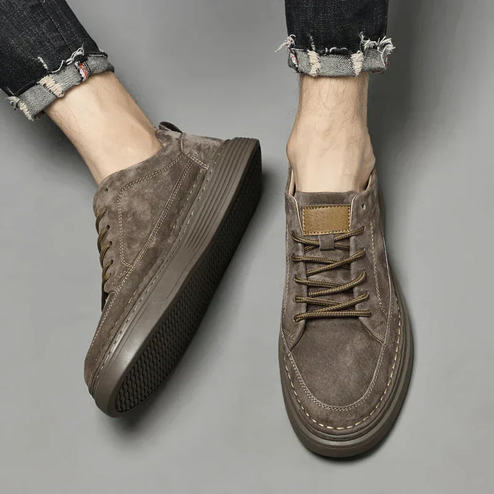 Mirla | Mocka Låg Top Sneaker-Eva Jonsson