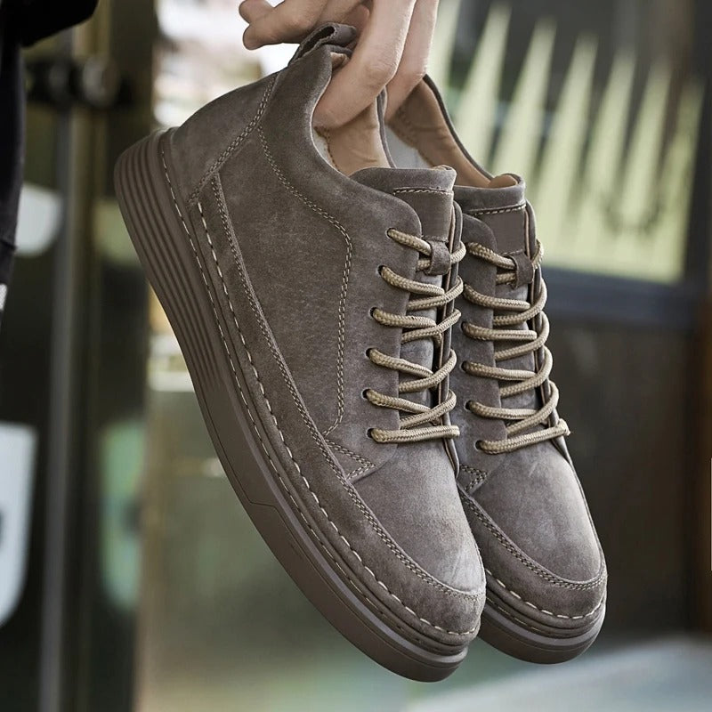 Mirla | Mocka Låg Top Sneaker-Eva Jonsson