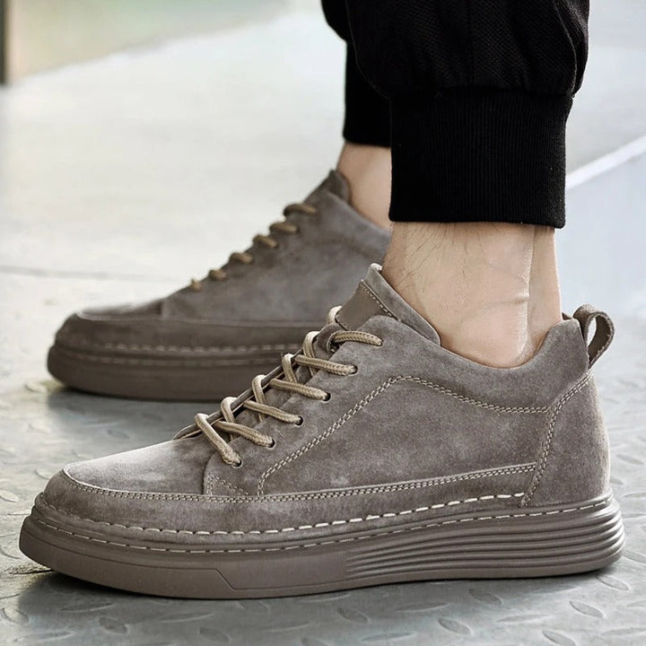Mirla | Mocka Låg Top Sneaker-Eva Jonsson