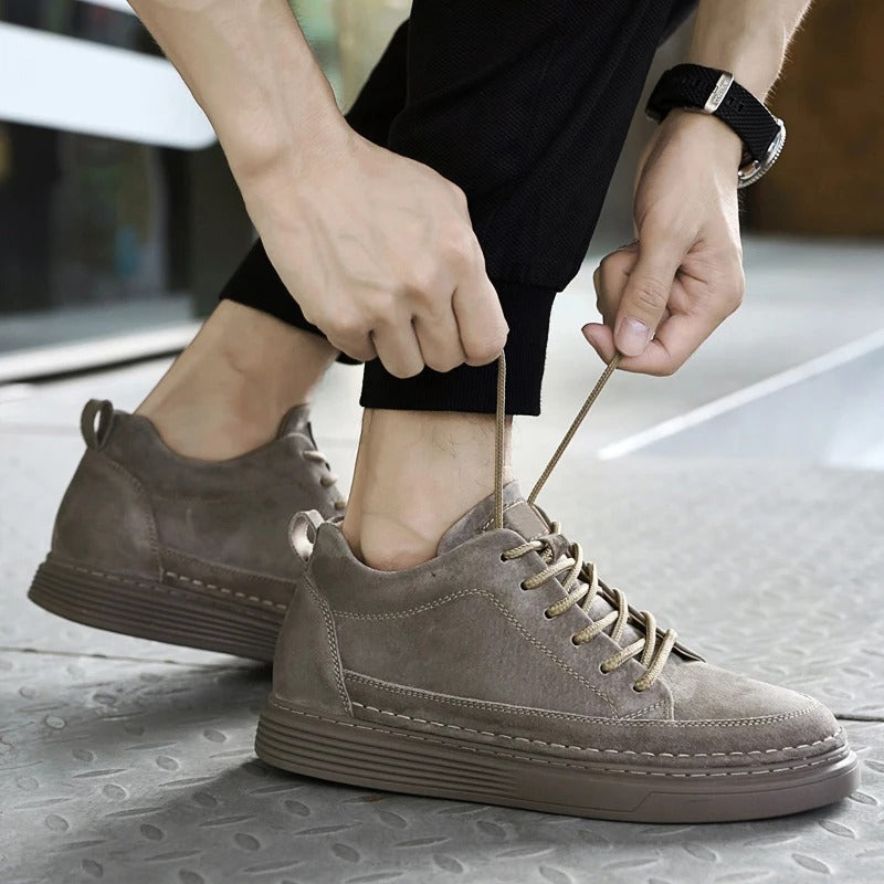 Mirla | Mocka Låg Top Sneaker-Eva Jonsson