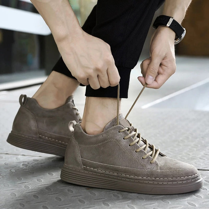 Mirla | Mocka Låg Top Sneaker-Eva Jonsson