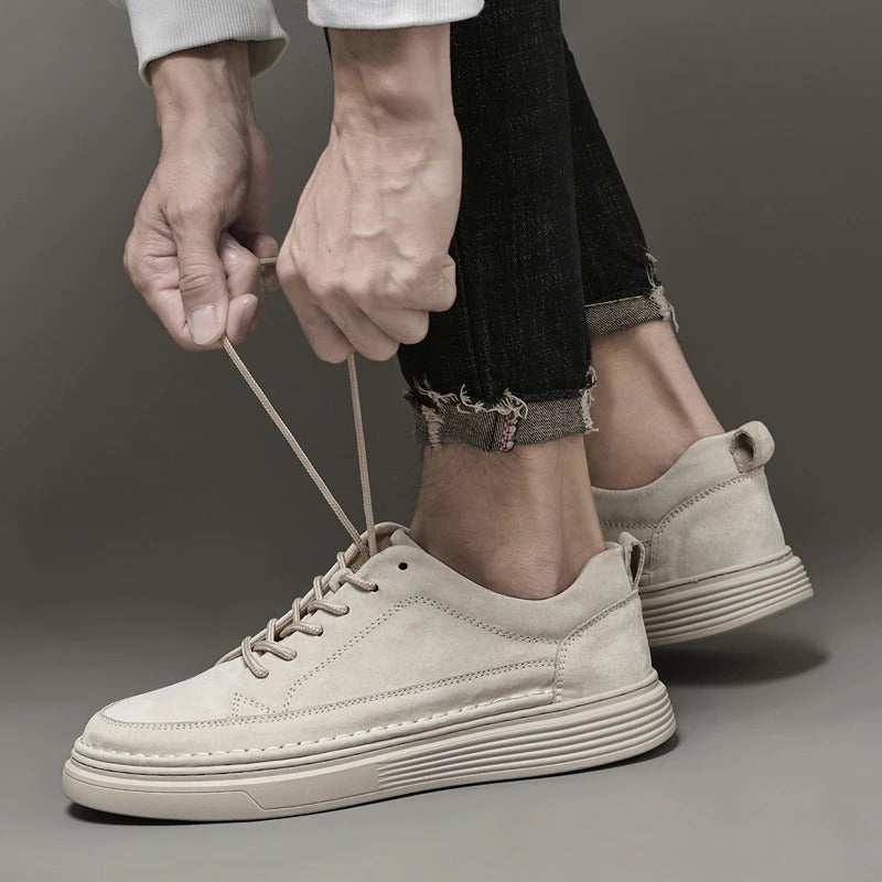Mirla | Mocka Låg Top Sneaker-Eva Jonsson