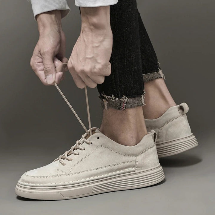 Mirla | Mocka Låg Top Sneaker-Eva Jonsson