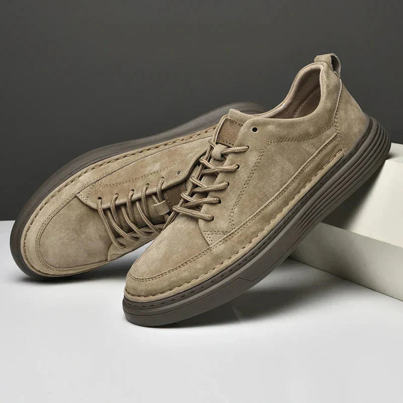 Mirla | Mocka Låg Top Sneaker-Eva Jonsson