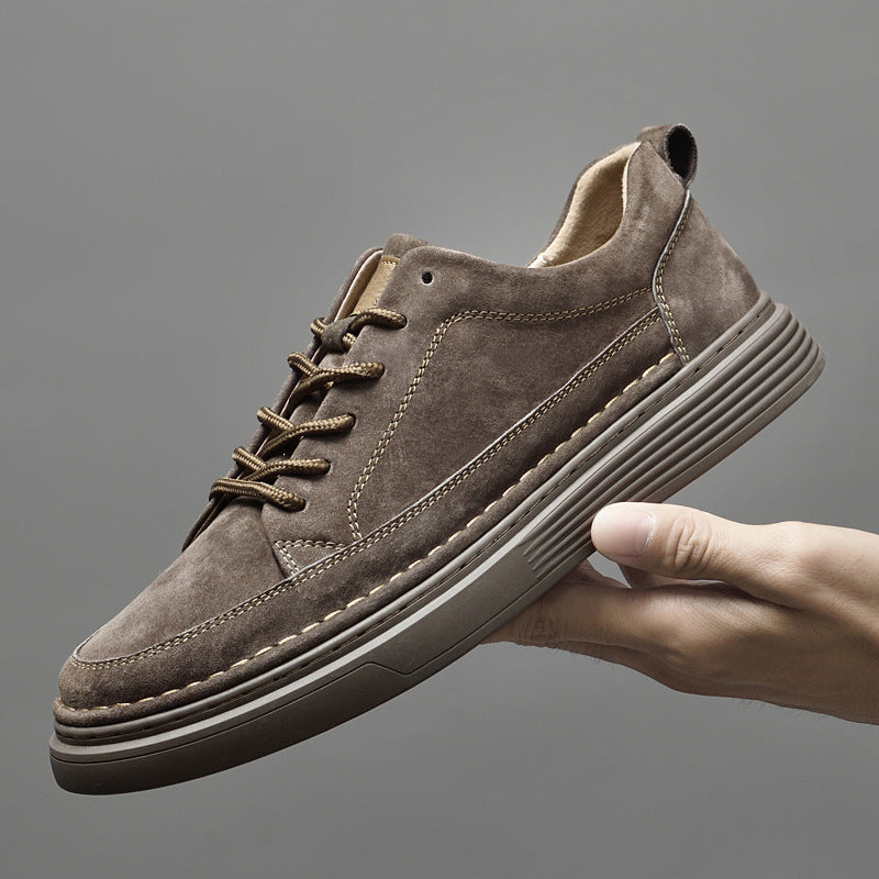 Mirla | Mocka Låg Top Sneaker-Eva Jonsson