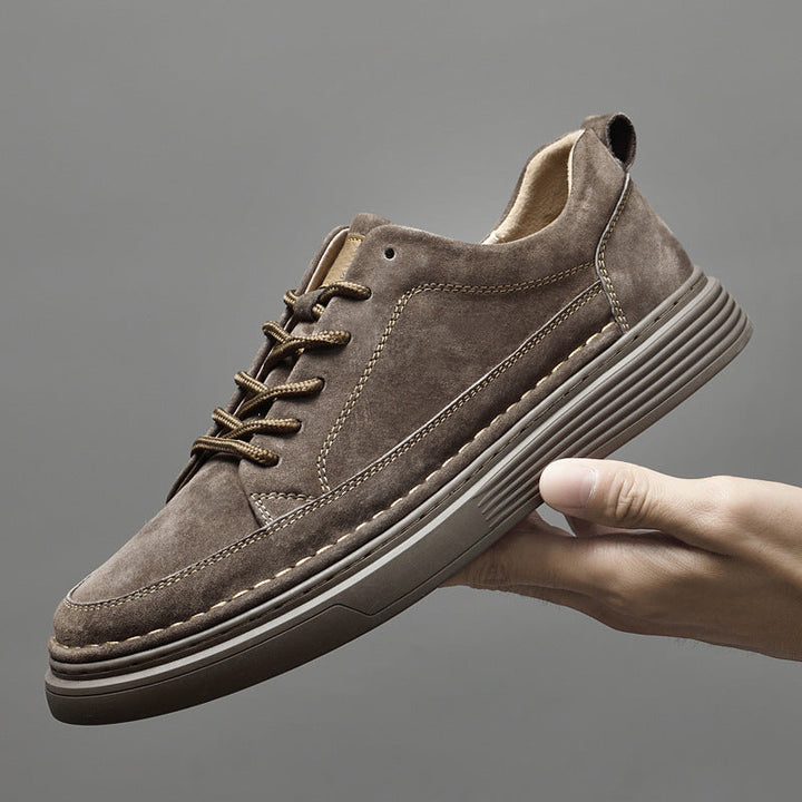 Mirla | Mocka Låg Top Sneaker-Eva Jonsson