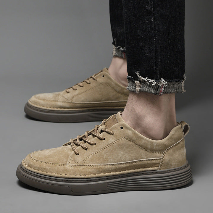 Mirla | Mocka Låg Top Sneaker-Eva Jonsson