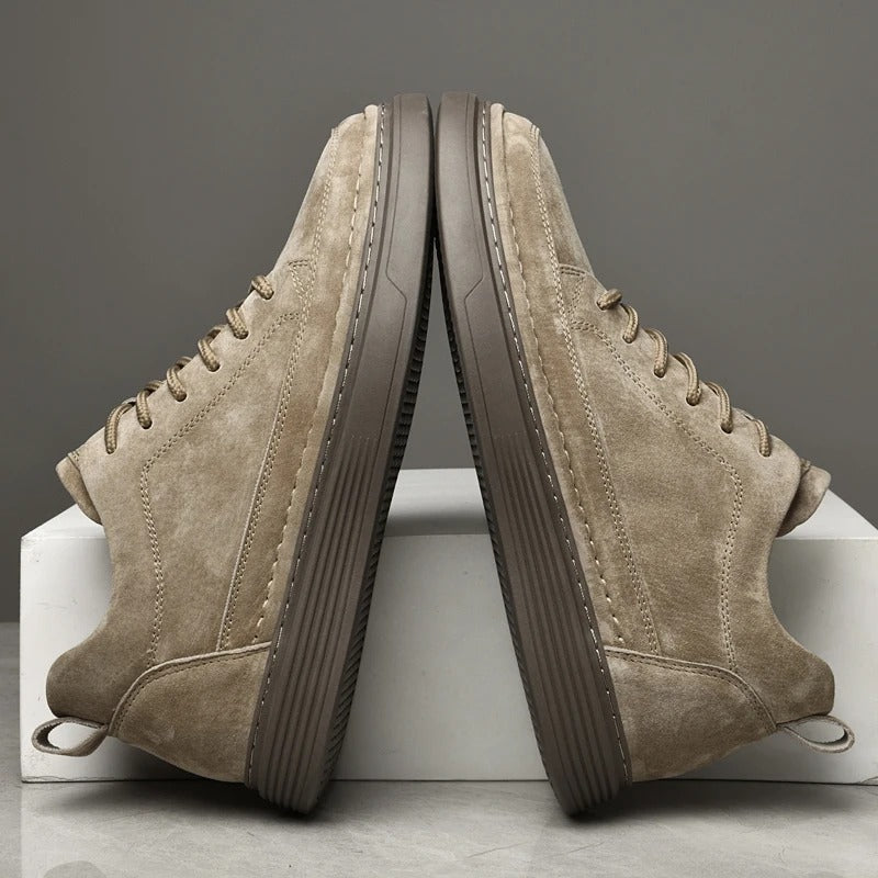 Mirla | Mocka Låg Top Sneaker-Eva Jonsson