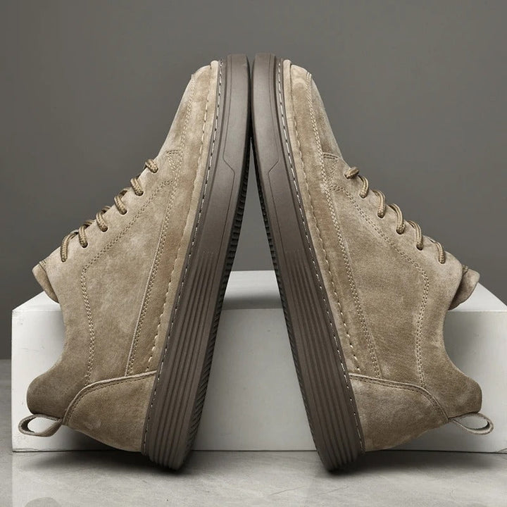 Mirla | Mocka Låg Top Sneaker-Eva Jonsson