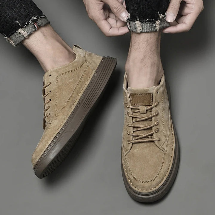 Mirla | Mocka Låg Top Sneaker-Eva Jonsson