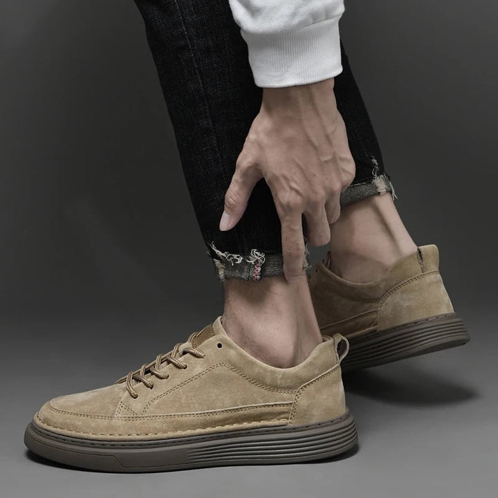 Mirla | Mocka Låg Top Sneaker-Eva Jonsson