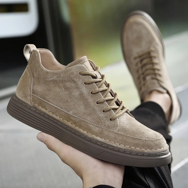 Mirla | Mocka Låg Top Sneaker-Eva Jonsson