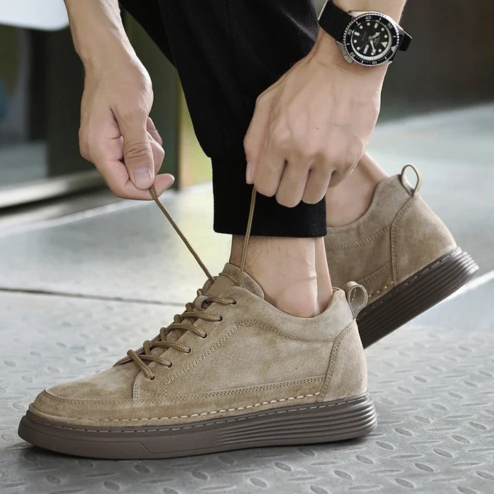 Mirla | Mocka Låg Top Sneaker-Eva Jonsson