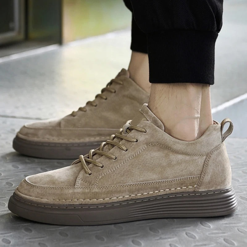 Mirla | Mocka Låg Top Sneaker-Eva Jonsson