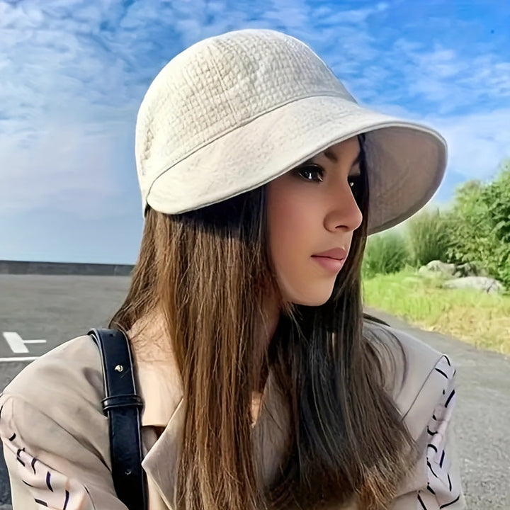 Mirla | Modehatt med Justerbar Snodd och UPF Skydd-Eva Jonsson