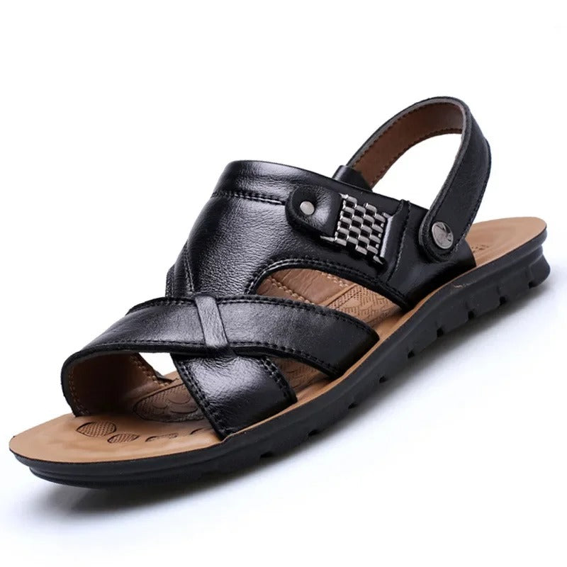 Mirla | Modeiga Pu Läder Sandaler-Eva Jonsson