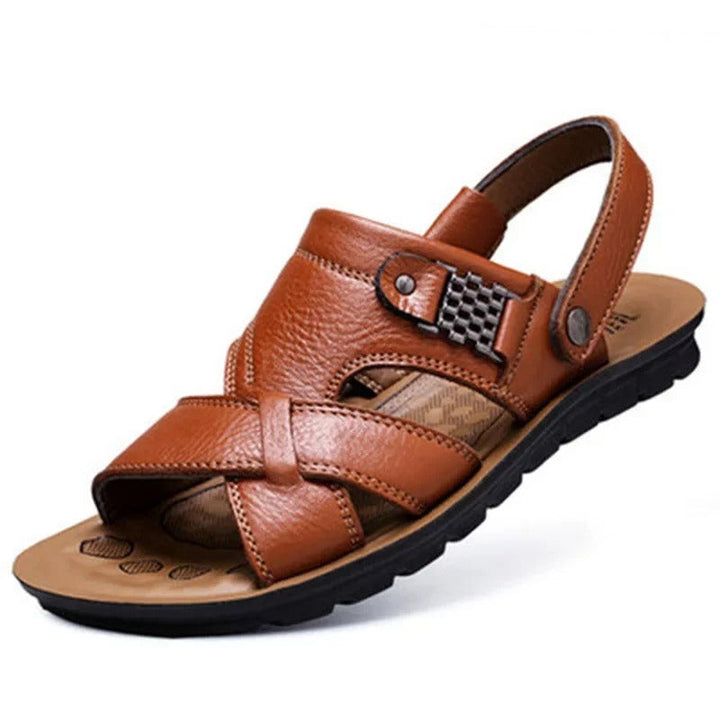 Mirla | Modeiga Pu Läder Sandaler-Eva Jonsson